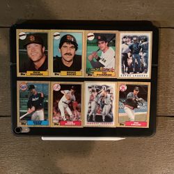43 Misc Topps Baseball Cards