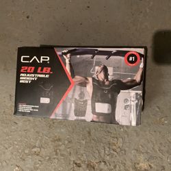 CAP 20lb Adjustable Weighted Vest