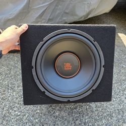 JBL 12 Inch Subwoofer With Box 