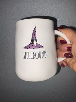 Rae Dunn SPELLBOUND Halloween Witch Hat Mug
