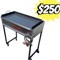 18”x31” Griddle | Includes Hose and Regulator | Plancha de Fierro | Incluye Manguera Con Regulador