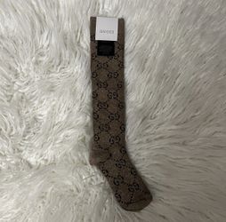 Brown Glittery Socks