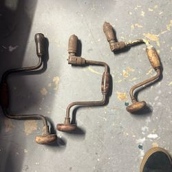 Antique Hand Drills 
