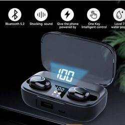 Wireless Bluetooth Earphones /Smart Touch Gaming Headset Active Noise Reduction 