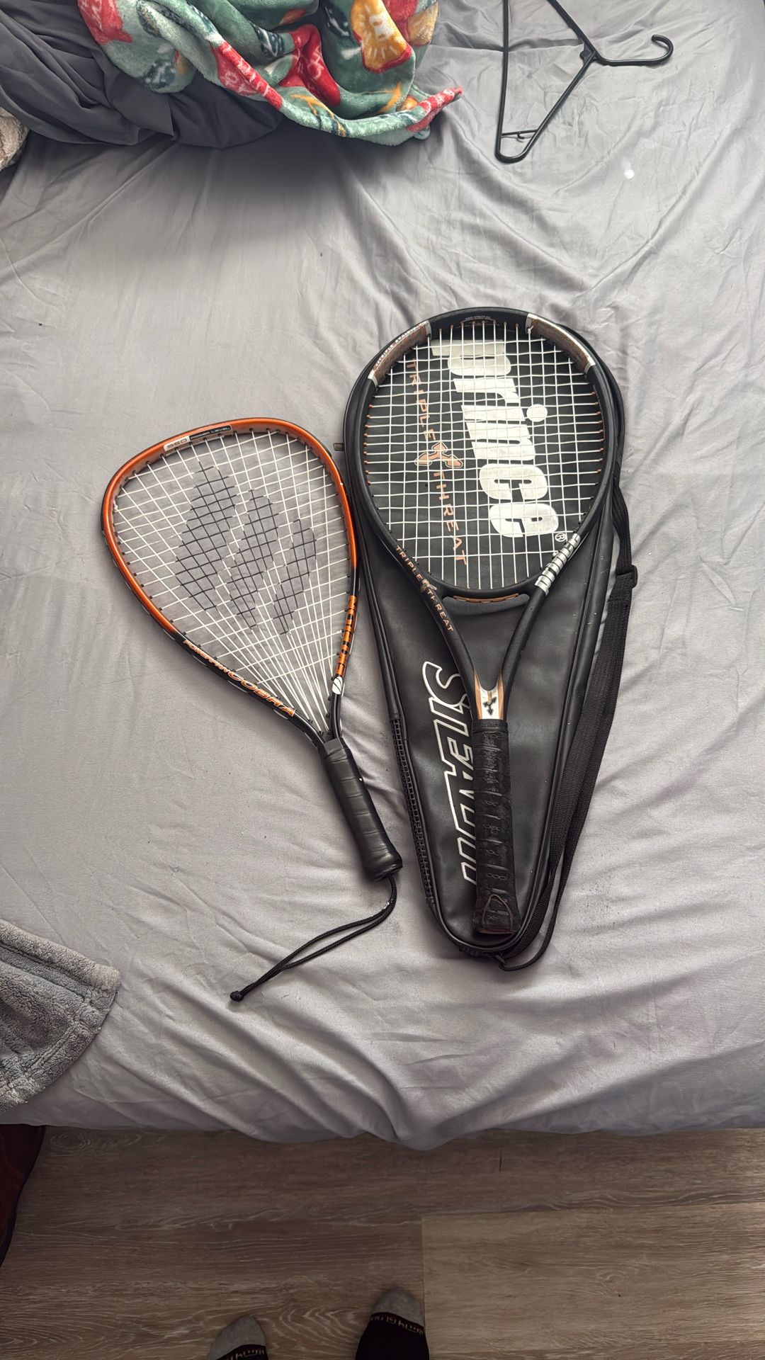 Two Tennis Rackets