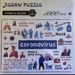 Coronavirus 1000 pieces Jigsaw Puzzle