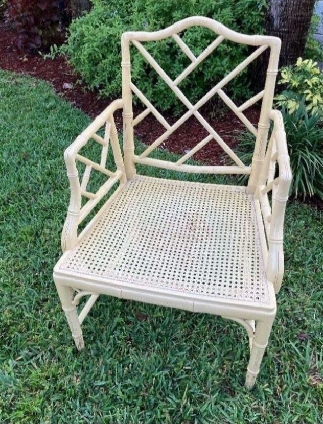 Bamboo Chippendale Chair