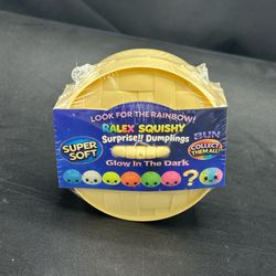 Ralex Squishy Surprise Dumplings Glow in the Dark Bun (4 Available)