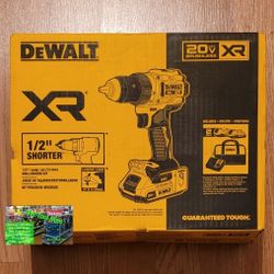 New Dewalt 20v XR Brushless Cordless Drill Driver Kit $140 Firm. Pickup Only 