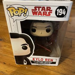 Star Wars Kylo Ren UNMASKED Pop! Vinyl Figure #194 Funko The Last Jedi