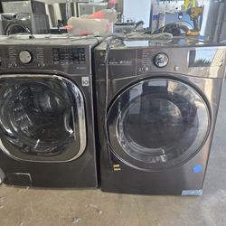 Lg Washer And Dryer Set Electric 