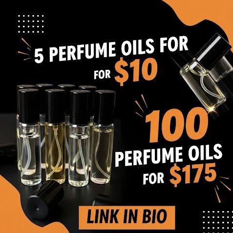 5 Perfume Oils For $10 DM For List