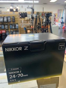 Nikon 24-70 F/4