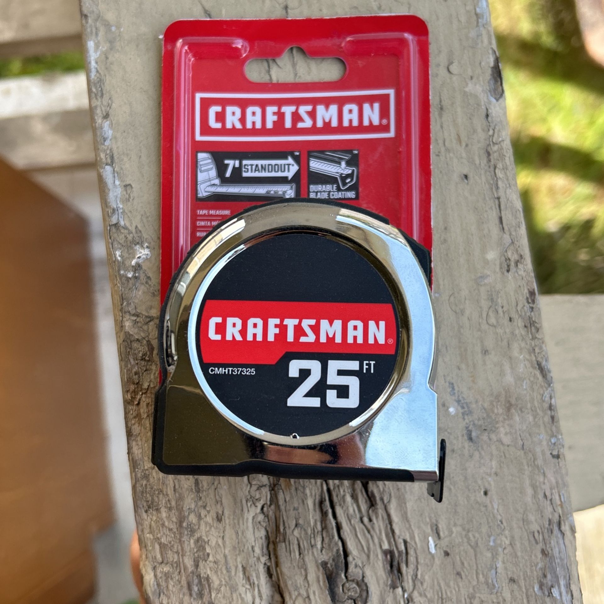 New tape measure craftsman