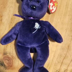 1997 PRINCESS DIANA BEANIE BABY Error On Tag