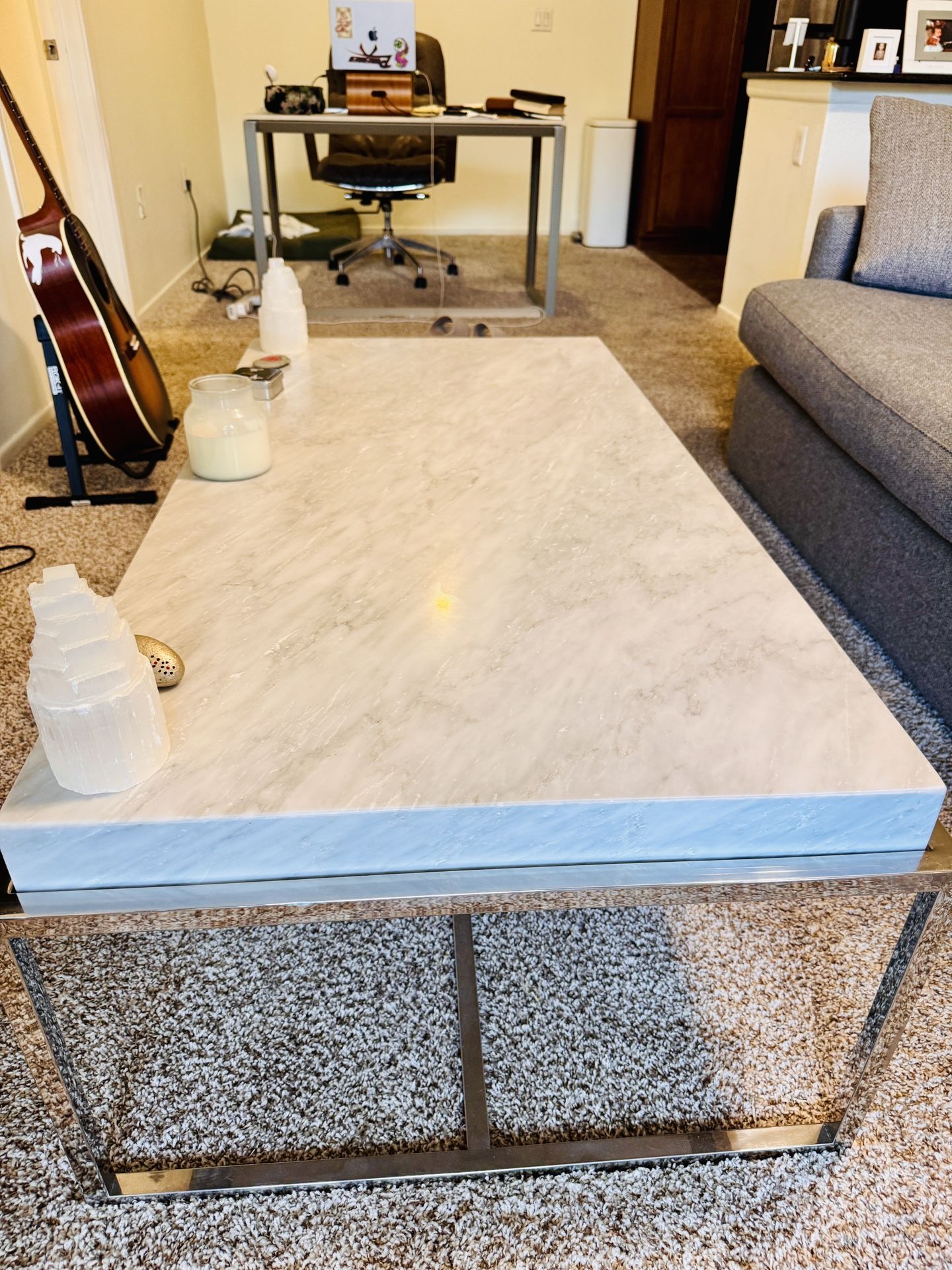 Marble Top Coffee Table 