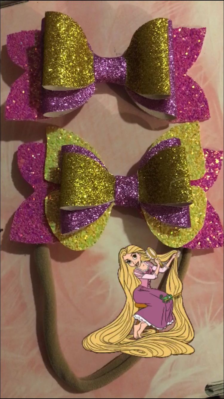 Rapunzel bow