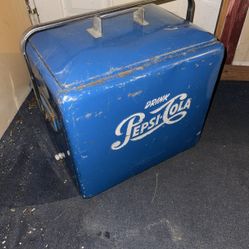Antique Pepsi Cooler