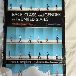 Race class and gender in the United States textbook
