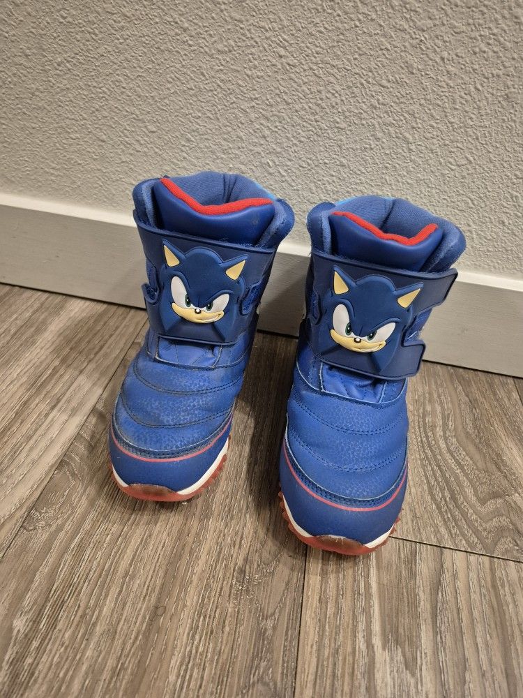 Sonic Kids Snow Shoes Size 13