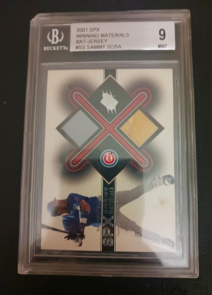 Sammy Sosa Beckett Graded Card