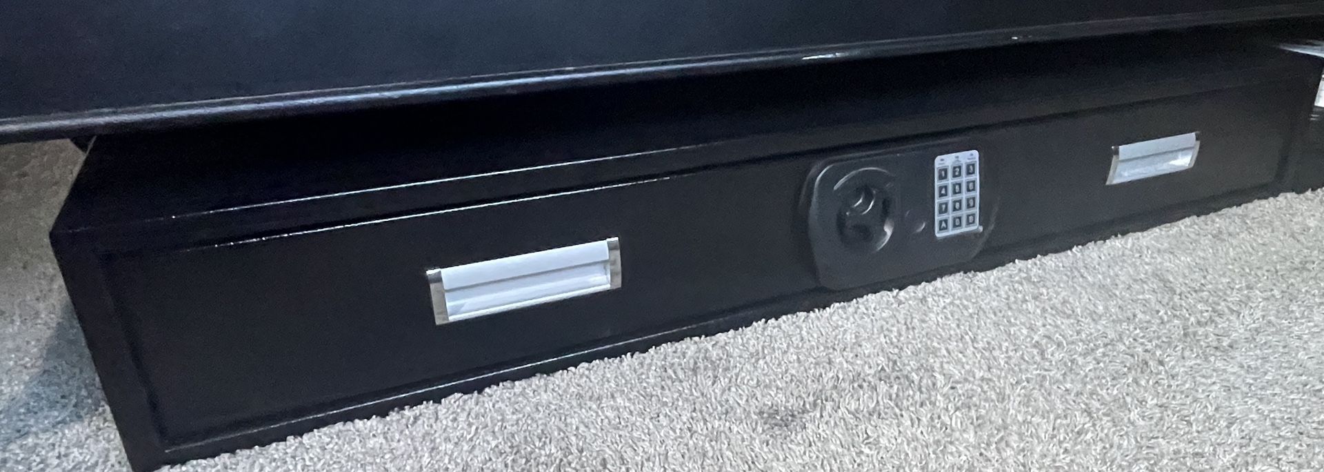 Heavy Under-Bed Safe 48”x24”x7” (Needs Slides)