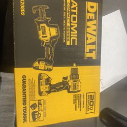 Dewalt 20 V Drill Reciprocating Saw