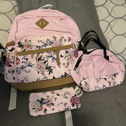 3 Piece Backpack