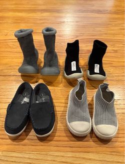 Baby boy 18-24 mos summer & winter cute shoes size 6 GREAT CONDITION