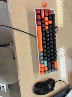 Gaming keyboard and mouse