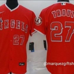 Men's Mike Trout Angels Jerseys 