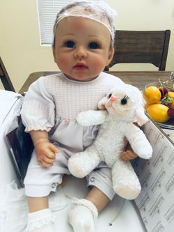 Realistic baby doll