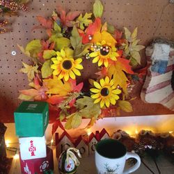 Autumn Wreathss Round And Long $5
