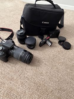 Cannon Rebel T7 Camera Bundle