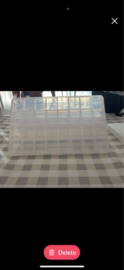 5 Plastic Sorting Containers