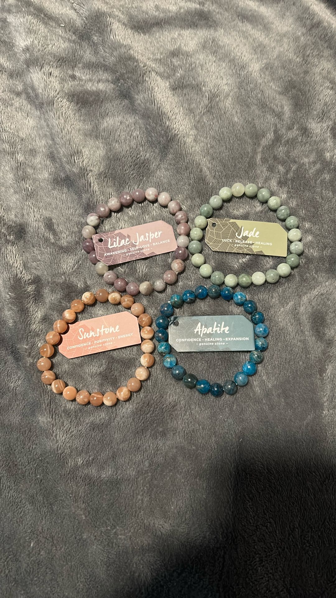 Genuine Stone Bracelet Bundle