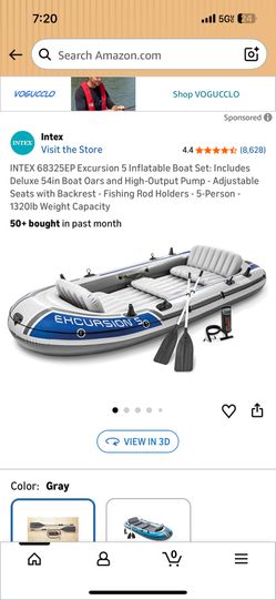 Floatable boat in good condition no pump included or paddles