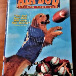 Air Bud 2: Golden Receiver VHS Clamshell Case Shrinkwrap 