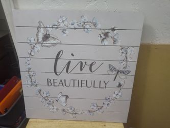 Farmhouse Styled Wooden Wall Picture