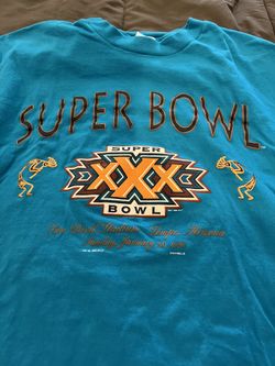 Vintage Super Bowl Shirt 1996 Dallas v Pittsburgh 