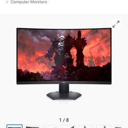 Gaming Monitor 32inch Curved Screen 