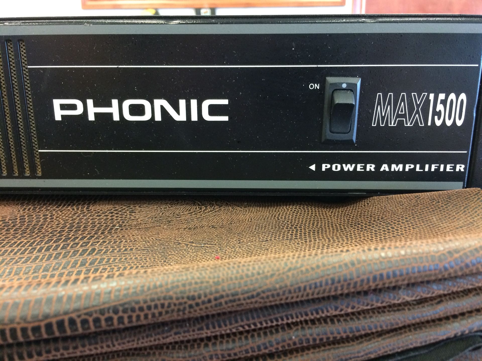 Phonic amplifier 1500MAX & GEM Sound EXA2950