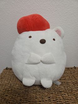 San-X Sumikkogurashi Shirokuma (Strawberry Series)