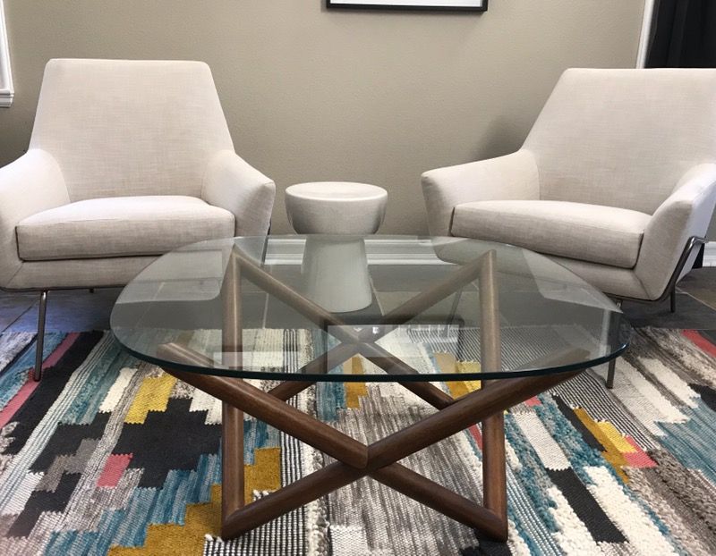 West Elm Spindle Coffee Table