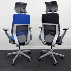 STEELCASE GESTURE CHAIRS WITH FACTORY HEADREST $950 EACH DELIVERY AVAILABLE 