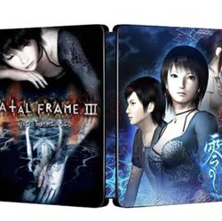 Fatal Frame 3 Custom made Steelbook Case only for PS2/PS3/PS4/PS5/Xbox (No Game) New