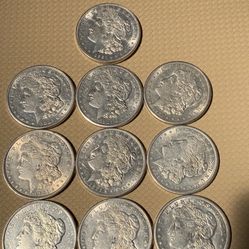 1921 Morgan Silver Dollars