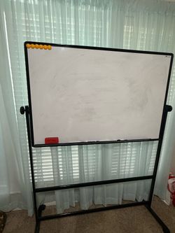 Portable Dry Erase Board on Wheels