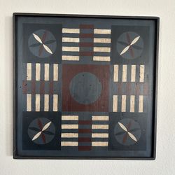 Beautiful Hand Painted Replica Game Board 