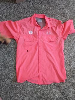 Real Tree Fishing Shirt Size Large
